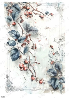 Rýžový a Soft papír A4 pro decoupage- R01103
