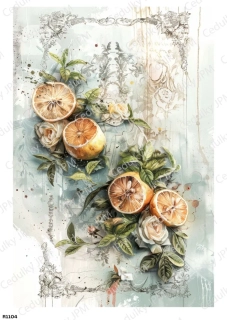Rýžový a Soft papír A4 pro decoupage- R01104