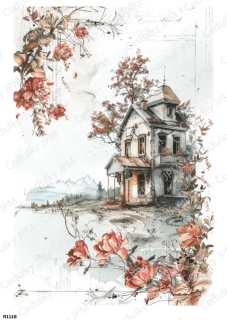Rýžový a Soft  papír  A4 pro decoupage- R01118