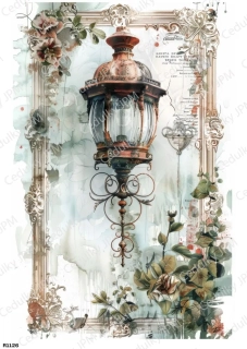 Rýžový a Soft  papír  A4 pro decoupage- R01126