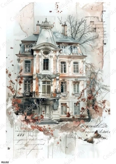 Rýžový a Soft  papír  A4 pro decoupage- R01132