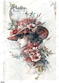 Rýžový a Soft papír A4 pro decoupage- R01135
