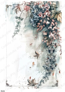 Rýžový a Soft papír A4 pro decoupage- R01141