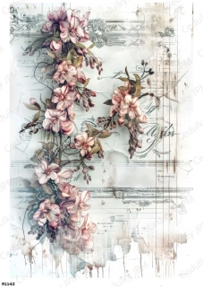 Rýžový a Soft papír A4 pro decoupage- R01142