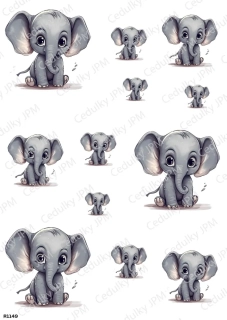 Rýžový a Soft  papír  A4 pro decoupage- R01149