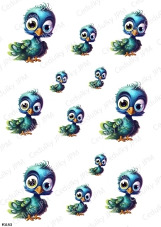 Rýžový a Soft  papír  A4 pro decoupage- R01153