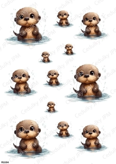 Rýžový a Soft  papír  A4 pro decoupage- R01154