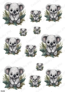Rýžový a Soft  papír  A4 pro decoupage- R01155