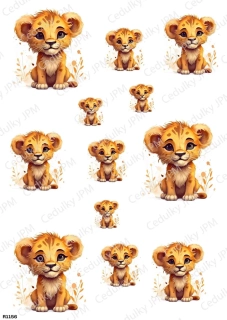 Rýžový a Soft  papír  A4 pro decoupage- R01156
