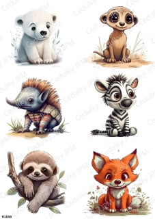 Rýžový a Soft  papír  A4 pro decoupage- R01158