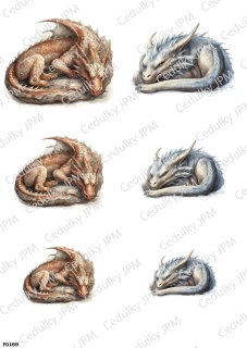 Rýžový a Soft  papír  A4 pro decoupage- R01169