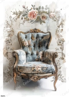 Rýžový a Soft papír A4 pro decoupage- R01171