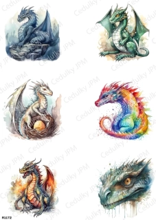 Rýžový a Soft  papír  A4 pro decoupage- R01172