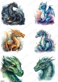 Rýžový a Soft  papír  A4 pro decoupage- R01173