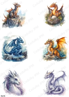 Rýžový a Soft  papír  A4 pro decoupage- R01176