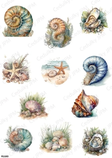 Rýžový a Soft papír A4 pro decoupage- R01180