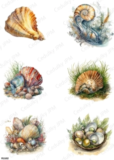Rýžový a Soft papír A4 pro decoupage- R01182