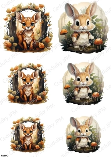 Rýžový a Soft  papír  A4 pro decoupage- R01190