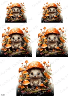 Rýžový a Soft  papír  A4 pro decoupage- R01194