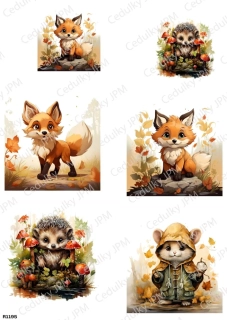 Rýžový a Soft  papír  A4 pro decoupage- R01195