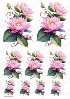 Rýžový a Soft  papír  A4 pro decoupage- R01200