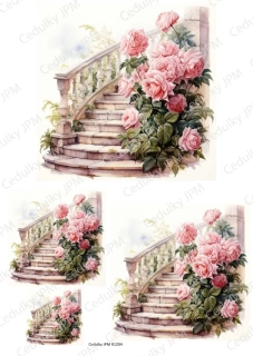 Rýžový a Soft  papír  A4 pro decoupage- R01204