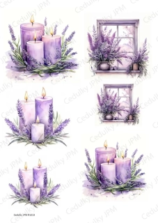 Rýžový a Soft  papír  A4 pro decoupage- R01213