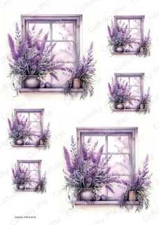 Rýžový a Soft  papír  A4 pro decoupage- R01214