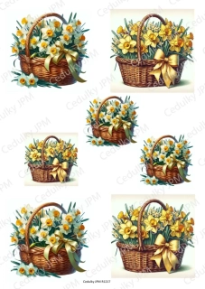 Rýžový a Soft  papír  A4 pro decoupage- R01217
