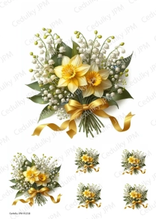 Rýžový a Soft  papír  A4 pro decoupage- R01218