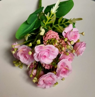 Květina svazek - růže mini - KS18