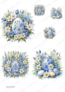 Rýžový a Soft  papír  A4 pro decoupage- R01223