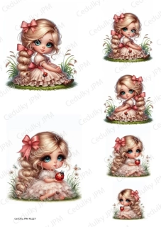 Rýžový a Soft  papír  A4 pro decoupage- R01227