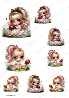 Rýžový a Soft  papír  A4 pro decoupage- R01228