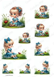 Rýžový a Soft  papír  A4 pro decoupage- R01229