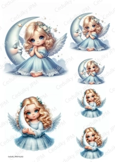 Rýžový a Soft  papír  A4 pro decoupage- R01232