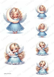 Rýžový a Soft  papír  A4 pro decoupage- R01233