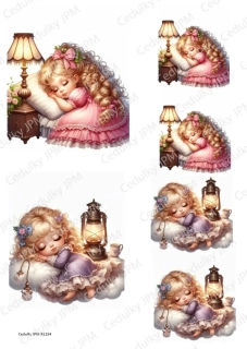 Rýžový a Soft  papír  A4 pro decoupage- R01234