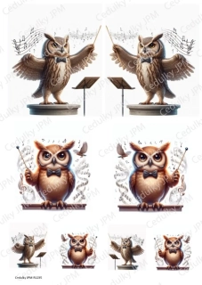 Rýžový a Soft papír A4 pro decoupage- R01235