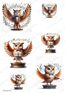 Rýžový a Soft papír A4 pro decoupage- R01236