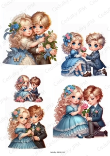 Rýžový a Soft  papír  A4 pro decoupage- R01239