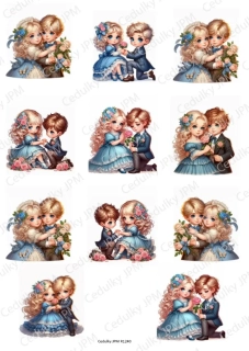 Rýžový a Soft  papír  A4 pro decoupage- R01240