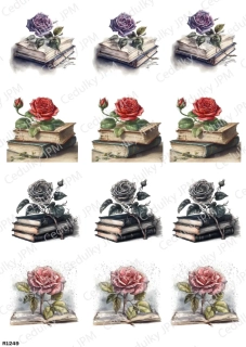 Rýžový a Soft  papír  A4 pro decoupage- R01249