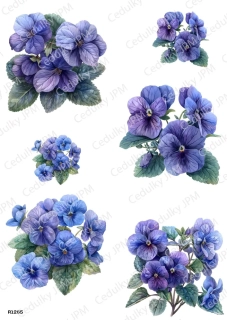 Rýžový a Soft  papír  A4 pro decoupage- R01265