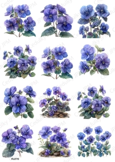 Rýžový a Soft  papír  A4 pro decoupage- R01270