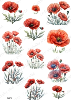 Rýžový a Soft  papír  A4 pro decoupage- R01272