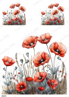 Rýžový a Soft  papír  A4 pro decoupage- R01274