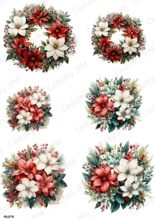 Rýžový a Soft  papír  A4 pro decoupage- R01275