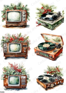 Rýžový a Soft  papír  A4 pro decoupage- R01281