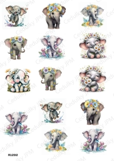 Rýžový a Soft  papír  A4 pro decoupage- R01292